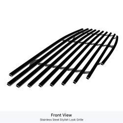 APS - APS Stainless Billet Grille Black for 05-08 Toyota Corolla GR20HEC82J - Image 2