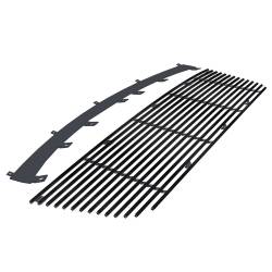 APS - APS Stainless Billet Grille Black 16-19 Ford Explorer GR06HFJ38J - Image 2