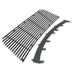APS - APS Stainless Billet Grille Black 16-19 Ford Explorer GR06HFJ38J - Image 3