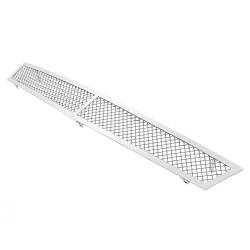 APS - APS GR01GFE78T Wire Mesh Bumper Grille Polish for 08-13 Cadillac CTS - Image 2