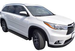 APS - APS IRunning Running Boards Black for 14-19 Toyota Highlander IB20RIG5B - Image 2