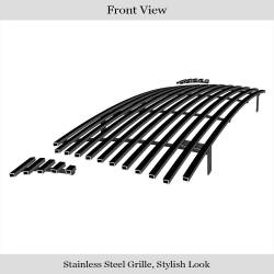 APS - APS Stainless Billet Grille Black for 05-10 Toyota Tacoma GR20HED60J - Image 2