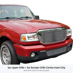 APS - APS Stainless Billet Grille Polish 06-11 Ford Ranger GR06HGI12S - Image 1