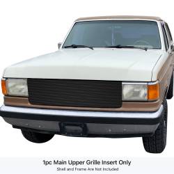 APS - APS GR06HEJ09N High Density Stainless Billet Grille Black for 87-91 Ford FSeries - Image 1