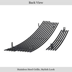 APS - APS Stainless Billet Grille Black 97-98 Ford F150/Expedition GR06HGI51J - Image 3