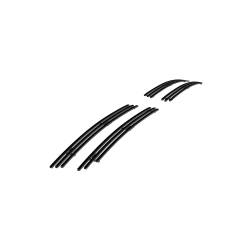 APS - APS Stainless Billet Fog Light Grilles Black for 07-15 Audi Q7 GR02FEE48J - Image 2