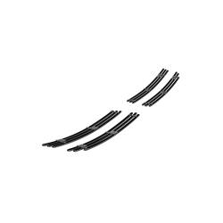 APS - APS Stainless Billet Fog Light Grilles Black for 07-15 Audi Q7 GR02FEE48J - Image 3