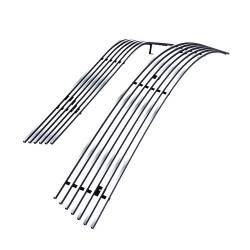 APS - APS Stainless Billet Grille Black 14-15 Chevrolet Camaro LS/LT/RS GR03FAB48S - Image 2