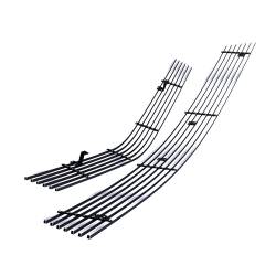 APS - APS Stainless Billet Grille Black 14-15 Chevrolet Camaro LS/LT/RS GR03FAB48S - Image 3