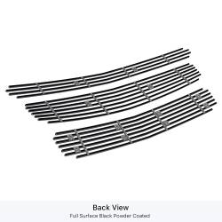 APS - APS Stainless Billet Grille Black 08-12 Chevrolet Malibu GR03FAJ15J - Image 3