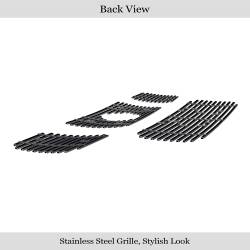 APS - APS Stainless Billet Grille Black for 04-07 Nissan Titan/Armada GR14FGI92J - Image 3