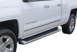 APS - APS IRunning Running Boards Polish 07-18 Silverado/Sierra Double IB03RAI5A - Image 1