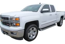 APS - APS IRunning Running Boards Polish 07-18 Silverado/Sierra Double IB03RAI5A - Image 2
