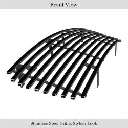 APS - APS Stainless Billet Grille Black for 06-08 Toyota RAV4 GR20HFD60J - Image 2