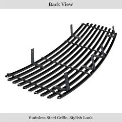 APS - APS Stainless Billet Grille Black for 06-08 Toyota RAV4 GR20HFD60J - Image 3