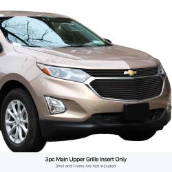 APS - APS Stainless Billet Grille Black 18-21 Chevrolet Equinox GR03FEA98J - Image 1