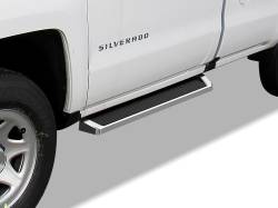 APS - APS IRunning Running Boards Polish 07-18 Silverado/Sierra Reg IB03RAI6A - Image 1