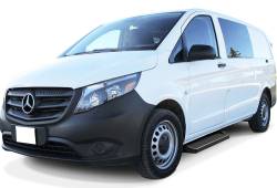 APS - APS IRunning Running Boards Black for 16-13 Mercedes Metris IB26RDJ6B - Image 2