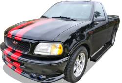 APS - APS IB06FBA1B IStep 6" Running Boards Black 97-03 Ford F150 Regular - Image 2
