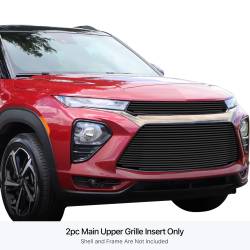 APS - APS Stainless Billet Grille Black 21-23 Chevvrolet Trailblazer RS GR03FEB83J - Image 1