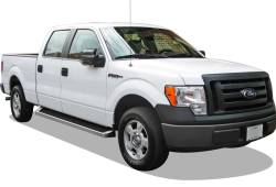 APS - APS IRunning Running Boards Polish 09-14 Ford F150 Crew IB06RAG7A - Image 2