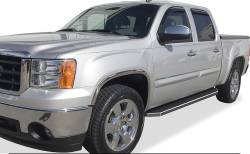 APS - APS IB03RJJ1Y H-Series Running Boards Polish for 99-06 Silverado/Sierra Crew - Image 2