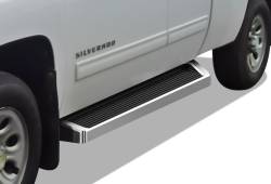 APS - APS IB03RJJ4A IRunning Running Boards Polished for 99-06 Silverado/Sierra Ext - Image 1