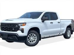 APS - APS IB03SAG1LB IStep W2W 6" Running Boards Black for Silverado/Sierra Crew - Image 2