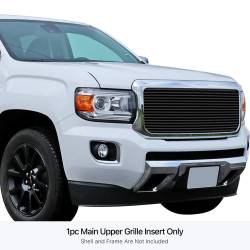 APS - APS Stainless Billet Grille Black 15-20 GMC Canyon GR07HEF20J - Image 1