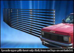 APS - APS Stainless Billet Grille Black 91-93 Chevrolet S10/Blazer GR03HEB32J - Image 1