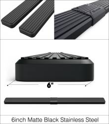 APS - APS IB03SJG1LB IStep W2W 6" Running Boards Black for Silverado/Sierra Crew - Image 3