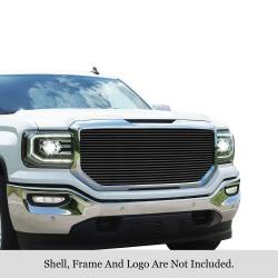 APS - APS Stainless Billet Grille Black 16-18 GMC Sierra 1500 GR07HFC62J - Image 1