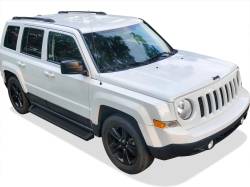 APS - APS IRunning Running Boards Black for 07-17 Jeep Patriot IB10RAI2B - Image 2
