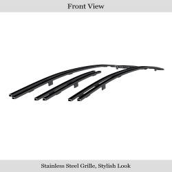 APS - APS Stainless Billet Grille Black for 04-07 Toyota Highlander GR20FFH16J - Image 2
