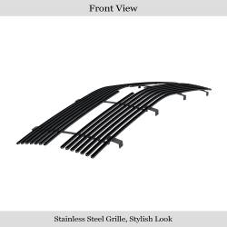 APS - APS Stainless Billet Grille Black 88-93 Chevrolet C/K Truck GR03HEJ01J - Image 2