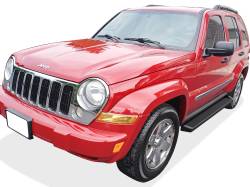 APS - APS IRunning Running Boards Black for 02-07 Jeep Liberty IB10RJH1B - Image 2