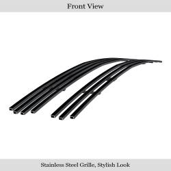 APS - APS Stainless Billet Grille Black 98-05 Chevrolet S10/Blazer GR03HEJ43J - Image 2