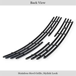 APS - APS Stainless Billet Grille Black 97-98 Ford F150/Expedition GR06FEG29J - Image 3