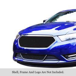 APS - APS Stainless Billet Grille Black 13-19 Ford Taurus SHO GR06FEI37J - Image 1