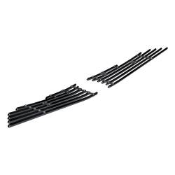 APS - APS Stainless Billet Grille Black 12-13 Honda Fit Sport GR08FFD26J - Image 3