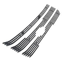 APS - APS Stainless Billet Grille Black 15-17 Ford F150 Lariat GR06FFC12J - Image 3