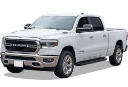 APS - APS IRunning Running Boards Black for 19-25 RAM 1500 Crew IB04RBE8B - Image 2