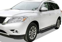 APS - APS IRunning Running Boards Black for 05-12 Nissan Pathfinder IB14RIE2B - Image 2