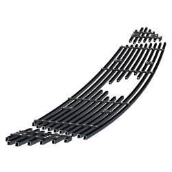 APS - APS Stainless Billet Grille Black 15-17 Ford Mustang GT GR06FFD46J - Image 3