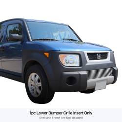 APS - APS Stainless Billet Bumper Grille Polish 03-06 Honda Element GR08HGA02S - Image 1
