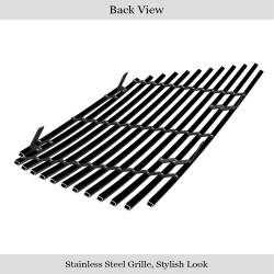APS - APS Stainless Billet Grille Black 05-07 Honda Odyssey GR08HGA19J - Image 3