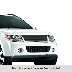 APS - APS Stainless Billet Grille Black for 06-12 Suzuki Grand Vitara GR09HEA36J - Image 1