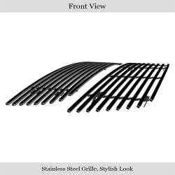 APS - APS Stainless Billet Grille Black for 06-12 Suzuki Grand Vitara GR09HGG24J - Image 2