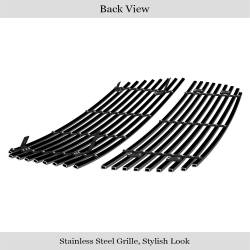 APS - APS Stainless Billet Grille Black for 06-12 Suzuki Grand Vitara GR09HGG24J - Image 3