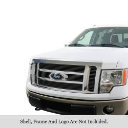APS - APS Stainless Billet Grille Black 09-12 F150 King Ranch/Lariat GR06FFG88J - Image 1